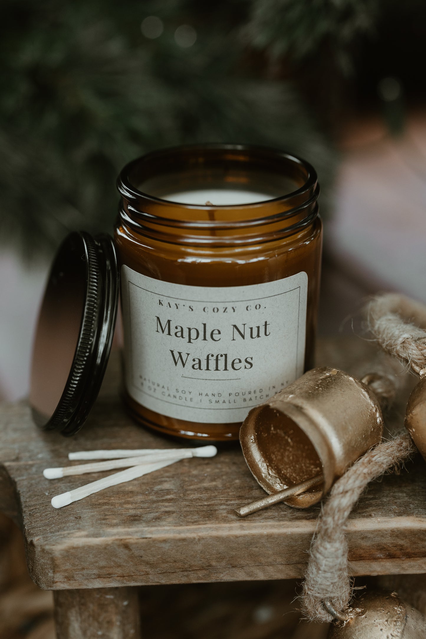 Maple Nut Waffles
